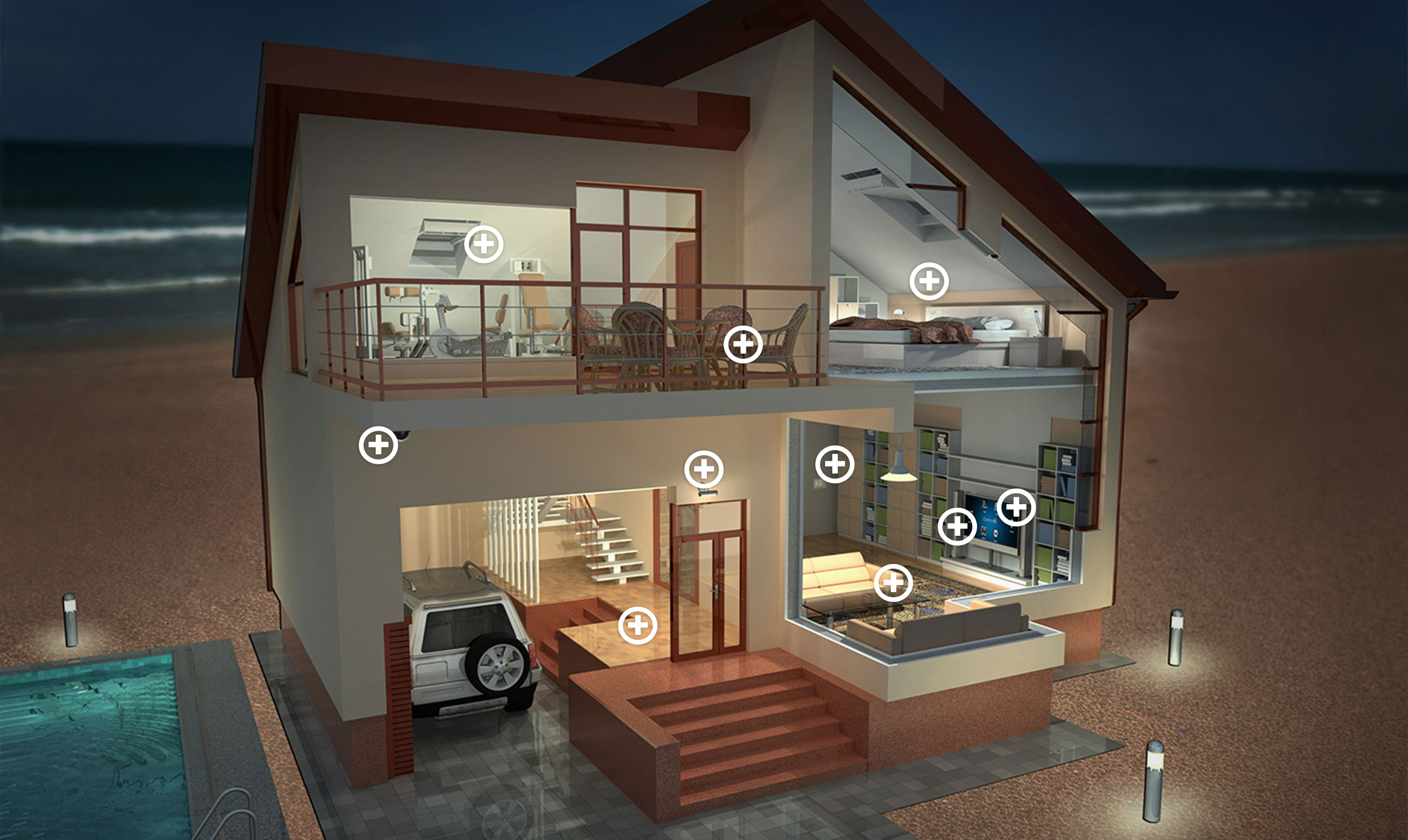 smart home background